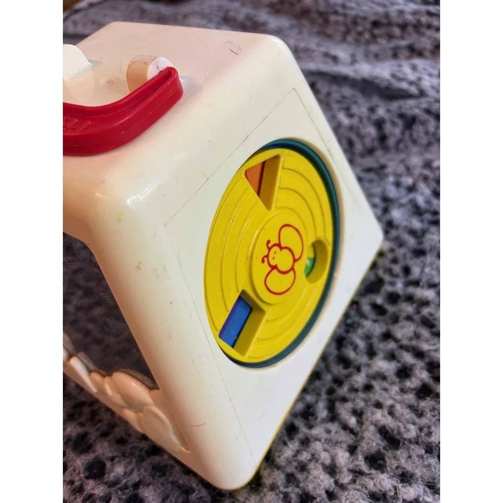 Fisher Price #1021 Vintage 1988 Baby‎ Rotating Turn And Learn Activity Pyramid